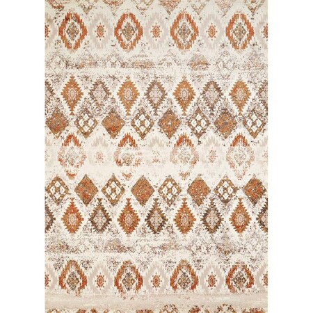 Rlm Distribution 9 ft. 8 in. x 13 ft. 2 in. Bridges San Paula Rug Crimson HO3084267